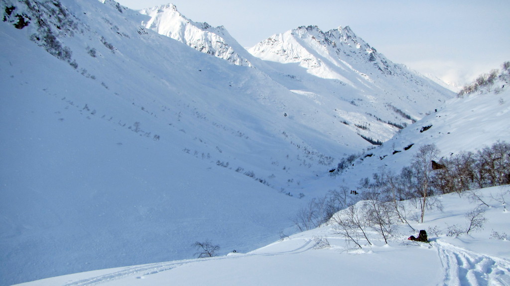 Продолжаем спуск