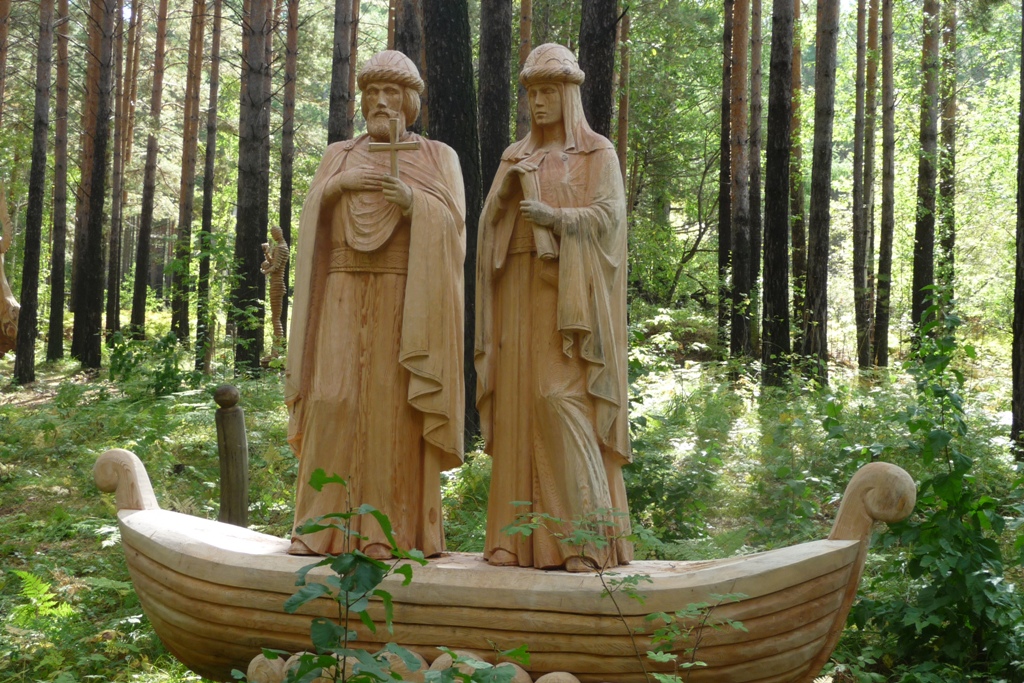 Скульптура в парке