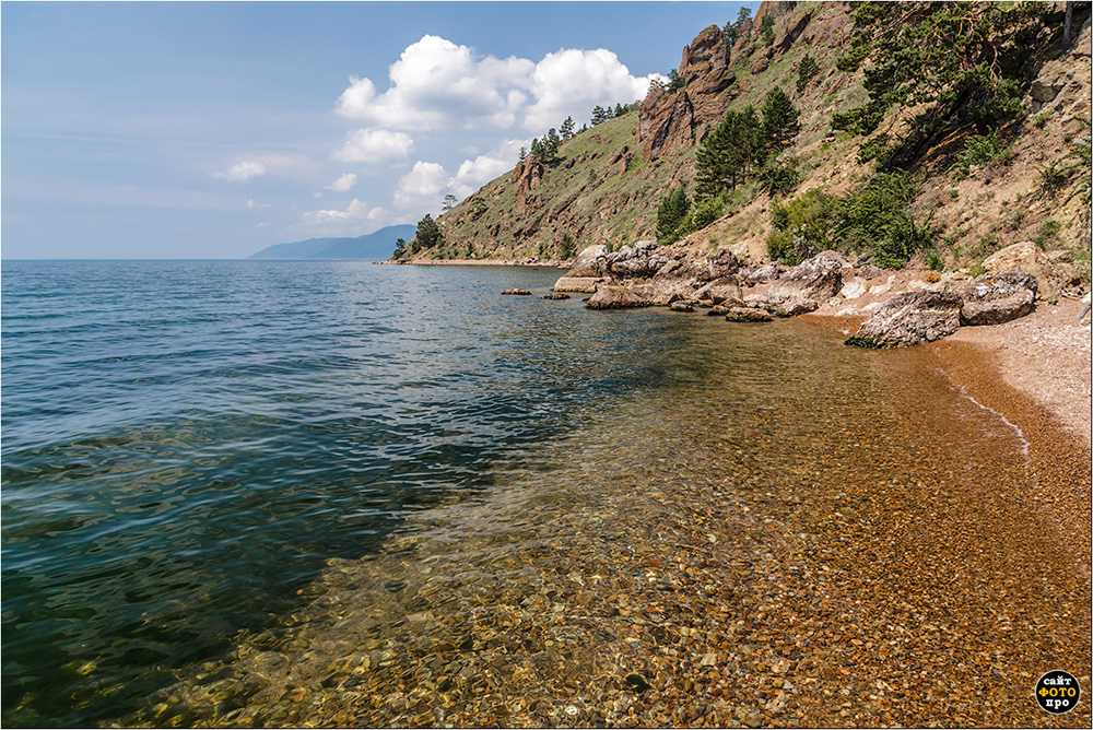 Берег прозрачной воды