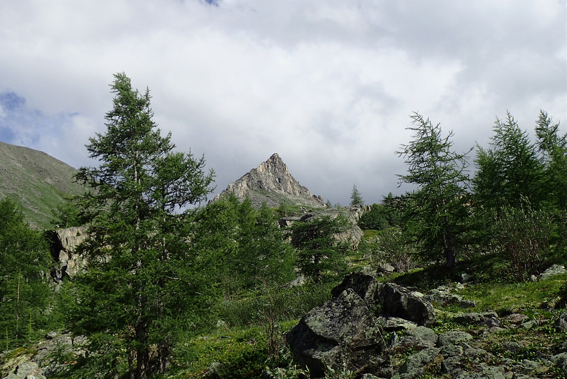 Горные виды на г.л. Даргыла