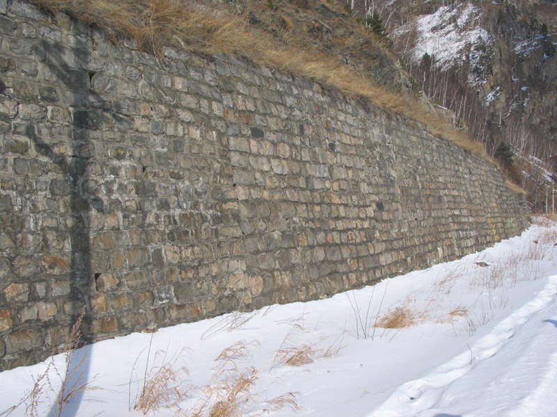 the wall