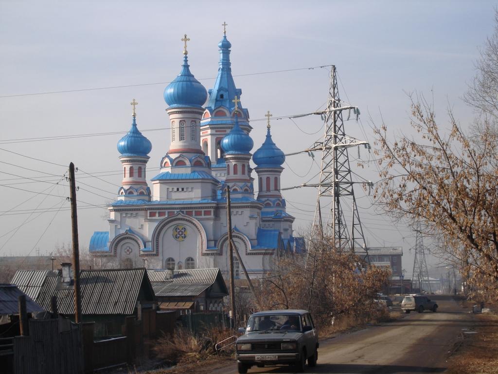 Владимирский храм в иркутске