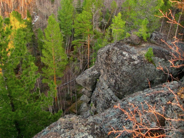 Каменная голова. Скальник "Лев"