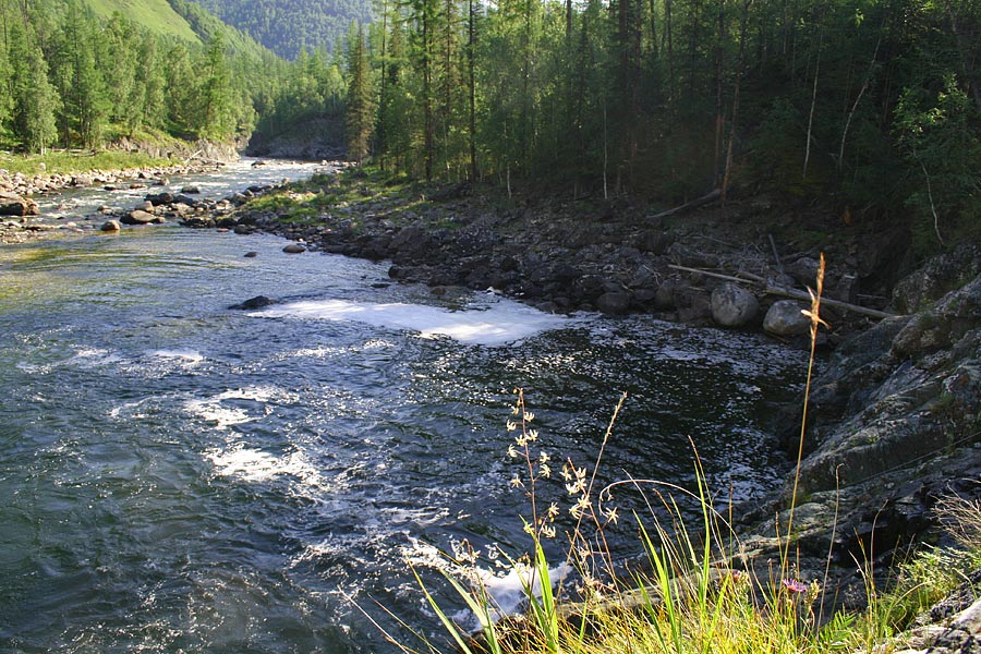 Заводь после водопада