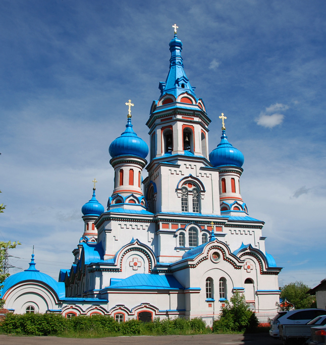 Владимирский храм в иркутске