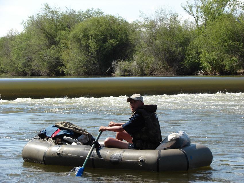 Вот она, опасная дамба