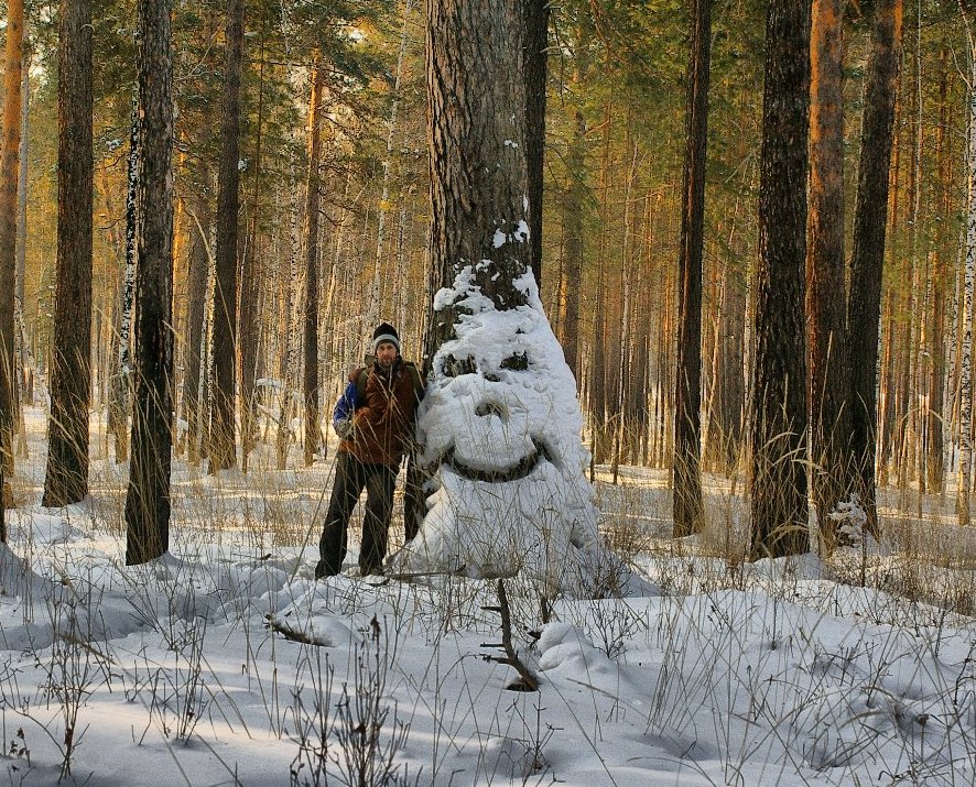 Фото с лешим