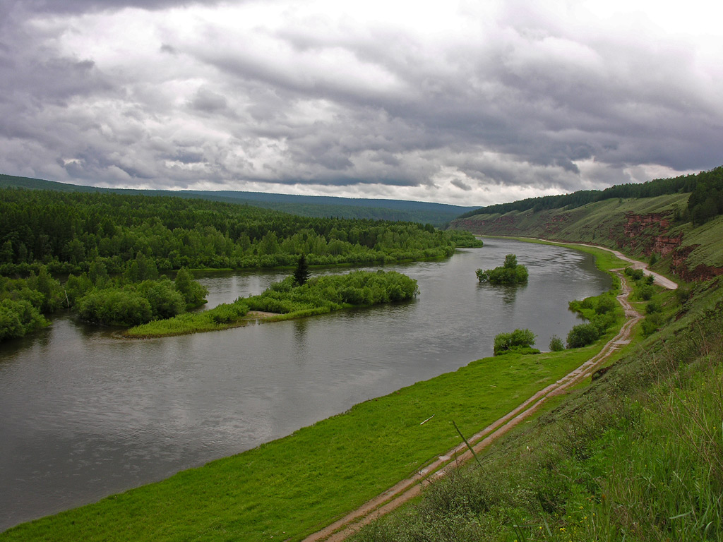 р.Лена у Шишкинских писаниц