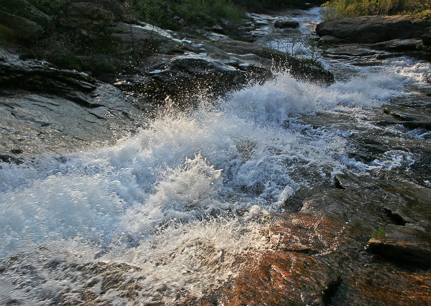 Бурная вода Подкомарной