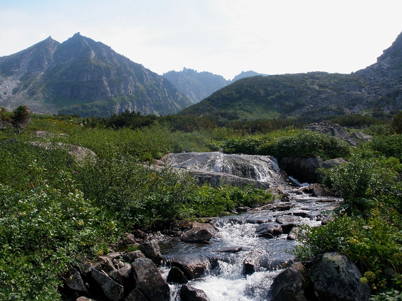 Река Шумилиха выше Водопада