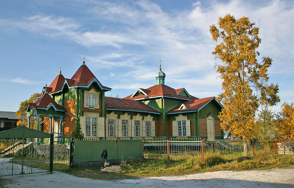 Церковь в Слюдянке