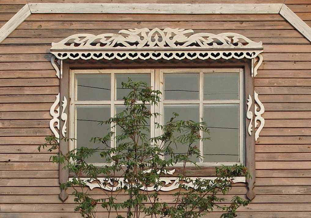 Наличники с лебедями В.Казаченка