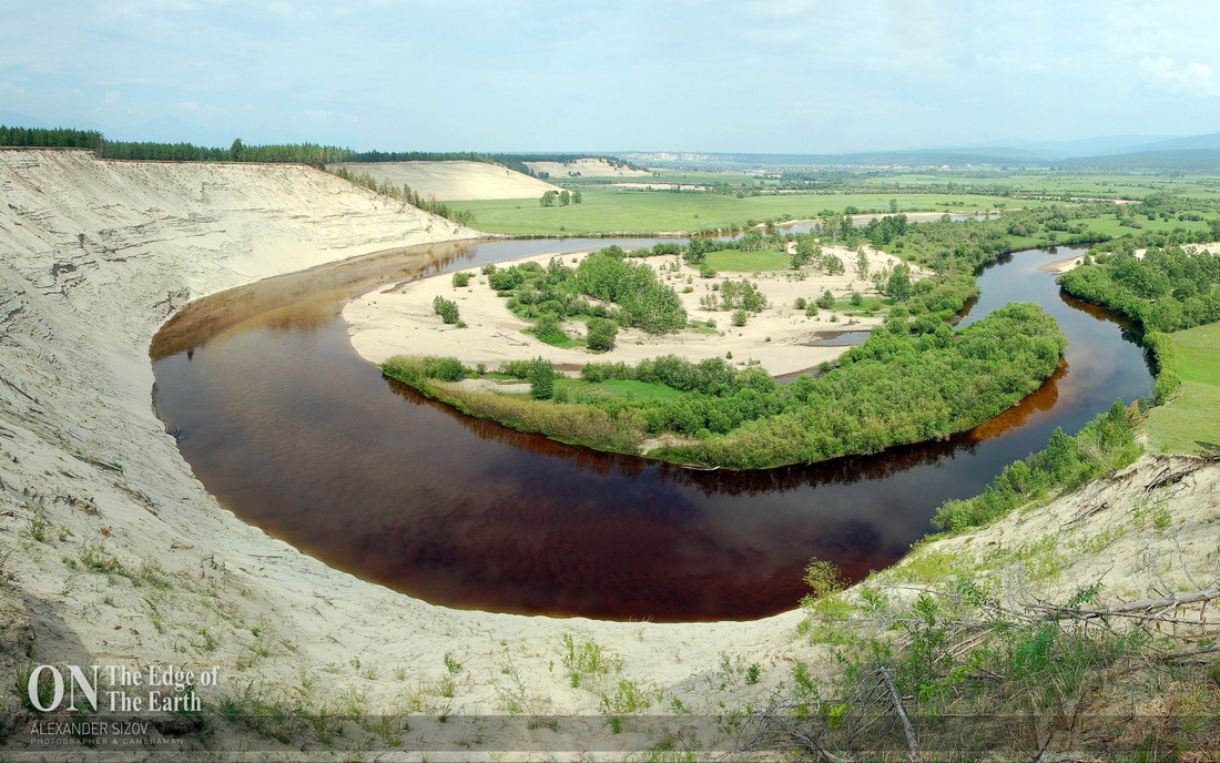 Баргузинская долина. Река Гарга