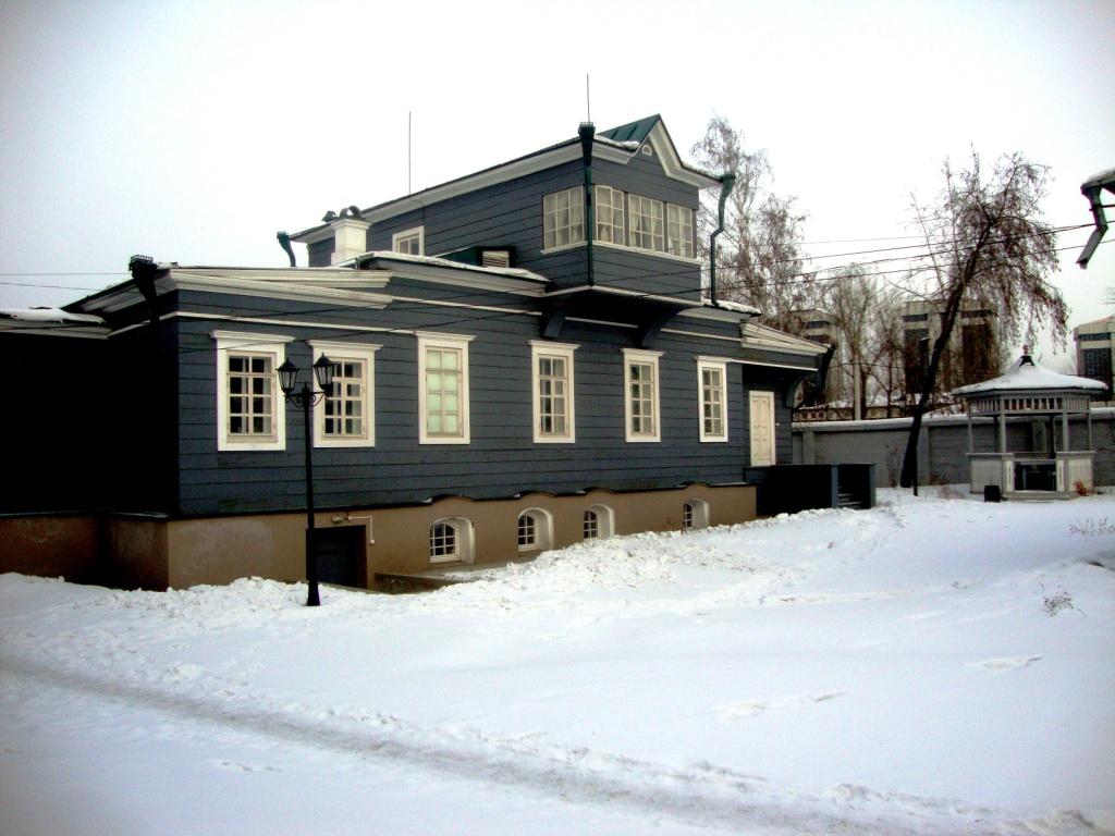 Дом Трубецких. Задний фасад