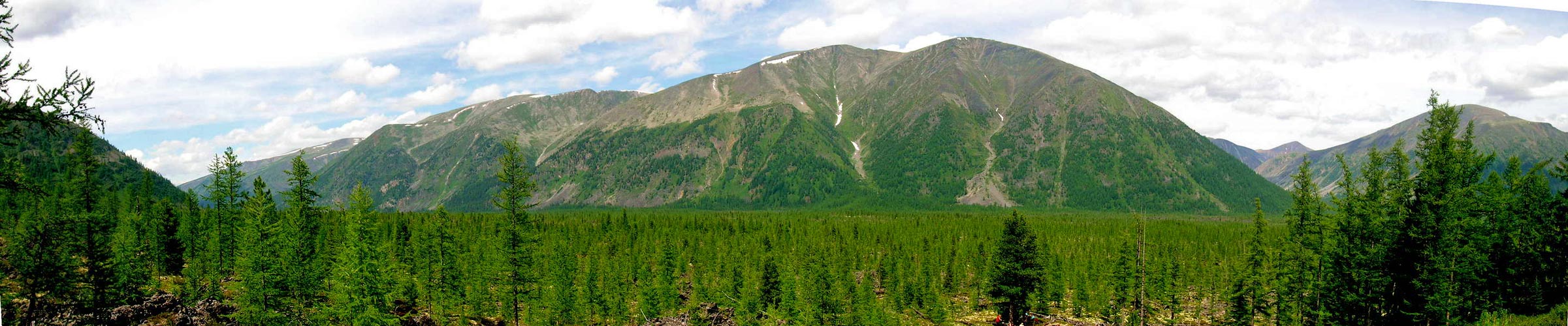Панорама верховий Жомболока