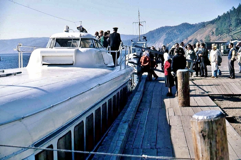 Причал в Листвянке