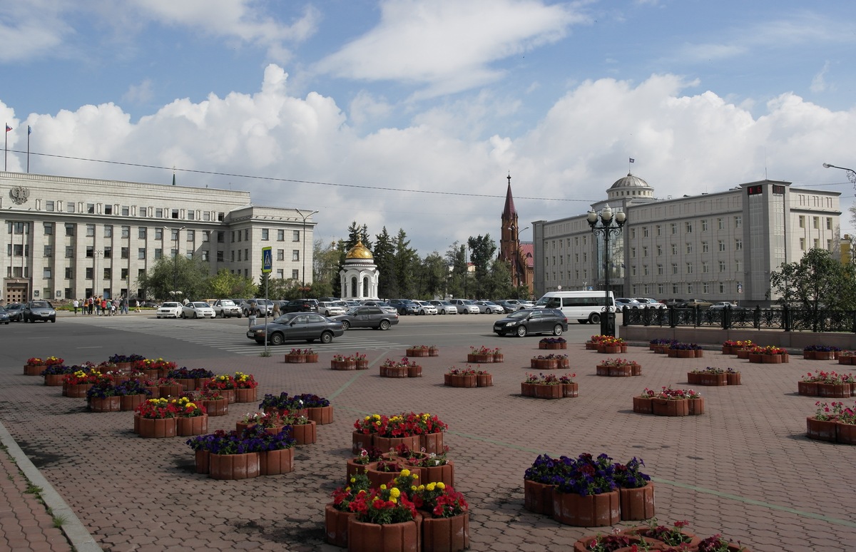 "Постовые" клумбы