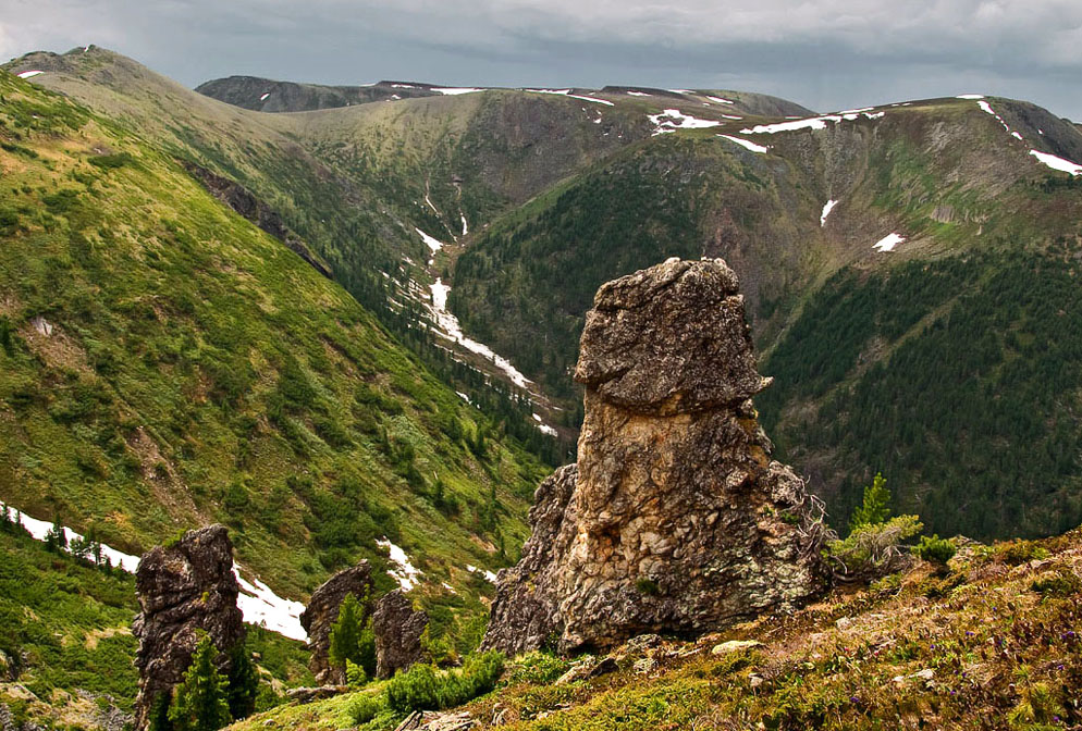 В горах Хамар-Дабана