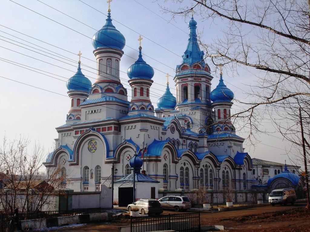 Владимирский храм в иркутске